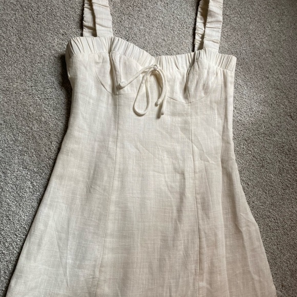 princess Polly white mini dress - Picture 3 of 4